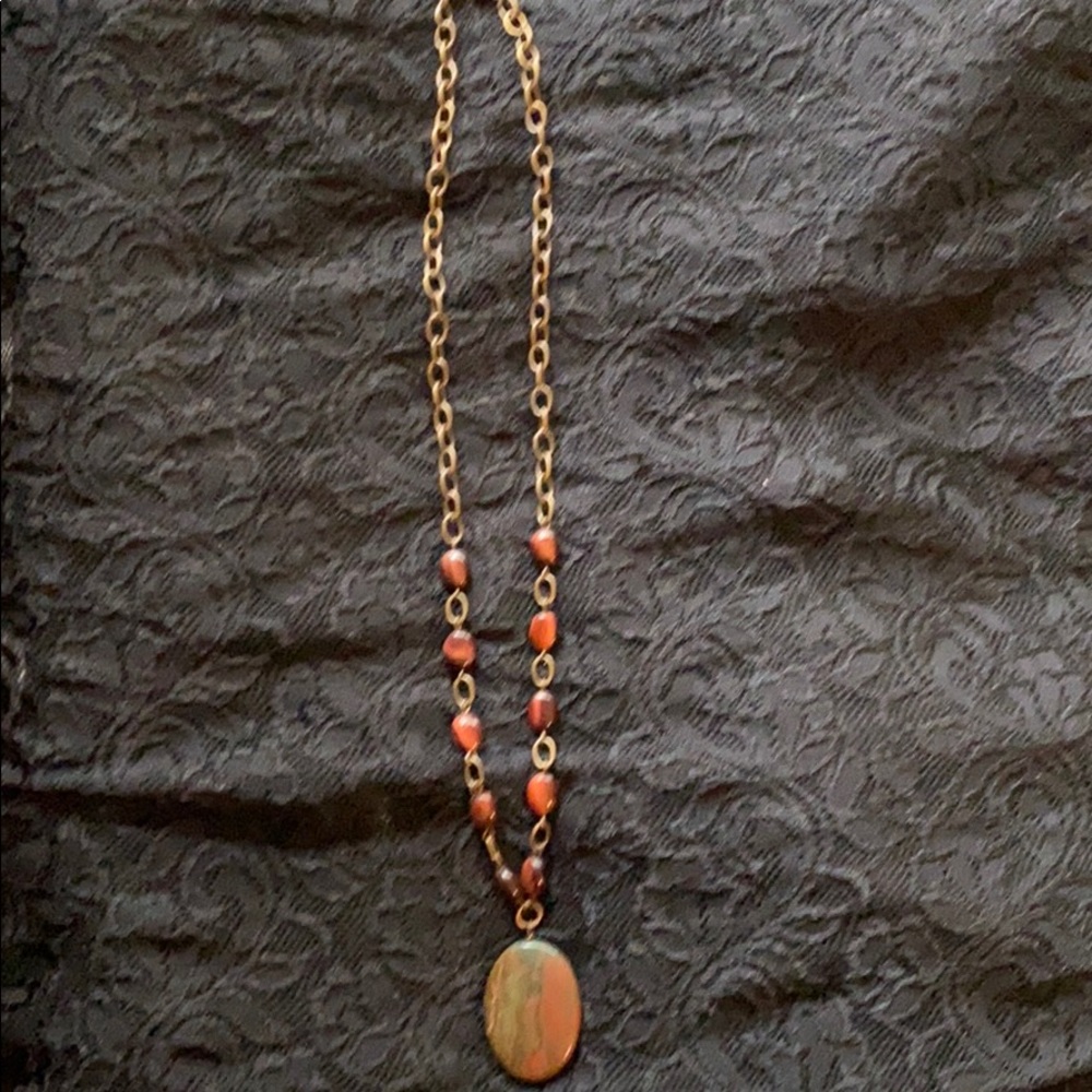 Vintage Earth necklace